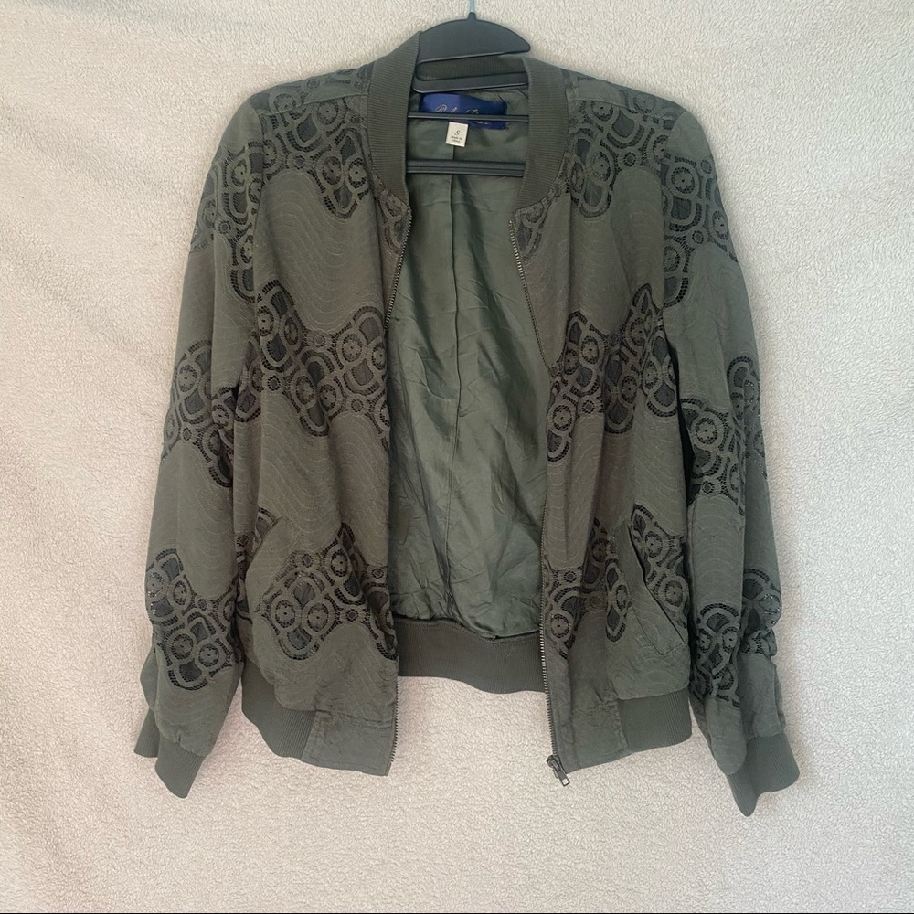 Green Bomber Jacket